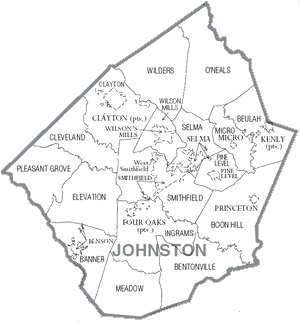 Image Result For Map Of Nash County Nc