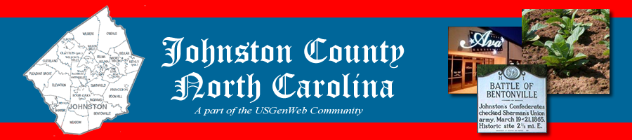 Johnston County Genealogy - Part of the NC GenWeb Community